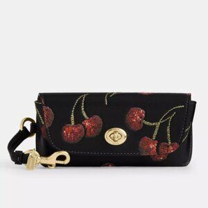 Coach Black Cherry Sunglass Case